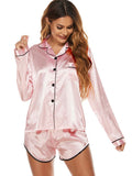 Sweet Dreams Silk Long Sleeve Pajamas