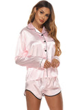 Sweet Dreams Silk Long Sleeve Pajamas